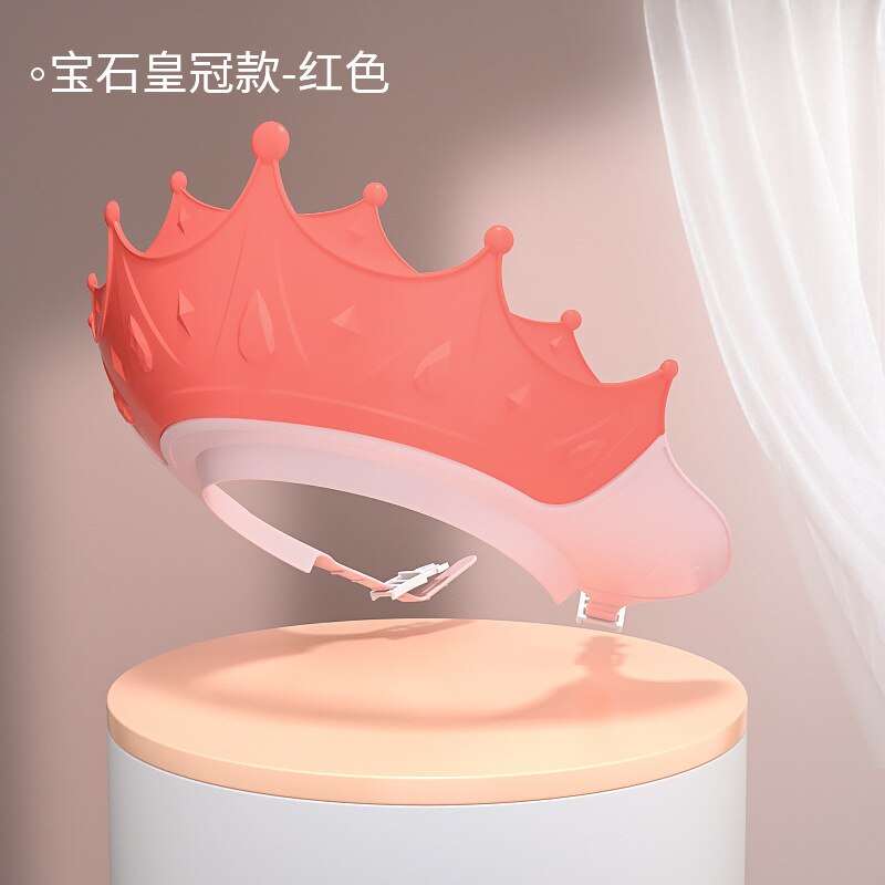 Newborn Baby Shower Cap Adjustable Hair Wash Hat for Infant Ear Protection Safe Children Kids Shampoo Shield Bath Head Cover