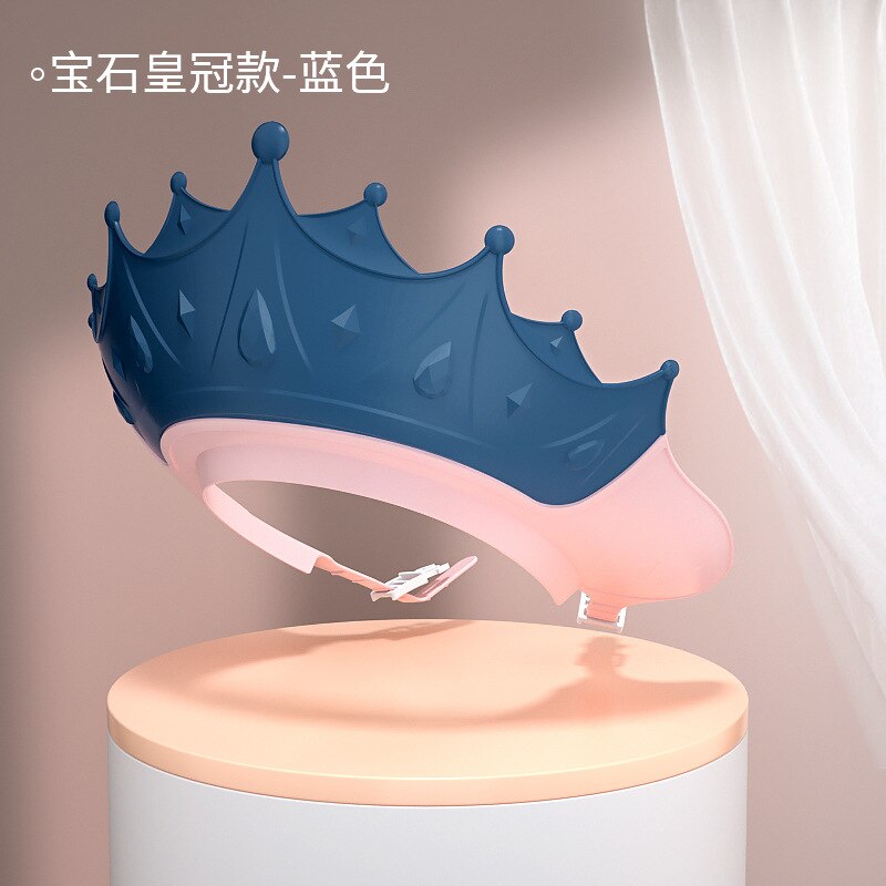 Newborn Baby Shower Cap Adjustable Hair Wash Hat for Infant Ear Protection Safe Children Kids Shampoo Shield Bath Head Cover