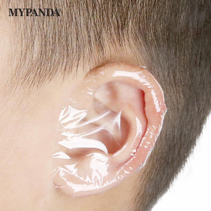 20/60pcs Disposable Waterproof baby Ear Protector Swimming Cover Caps Salon Hairdressing Dye Water Shampoo Shower Ear Care Cover